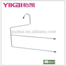 Chrome plated metal trousers hanger